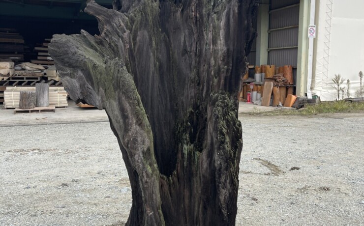 Vintage Teak ヴィンテージ  チーク材 「1000年チーク」　＃003　黒こげチーク