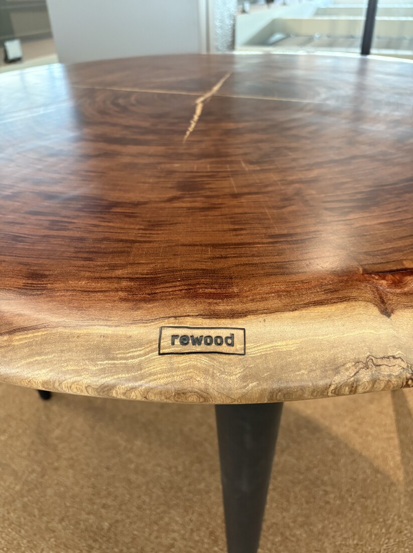 ＃1800 rewood RWエッジ仕上　輪切り　ブビンガ