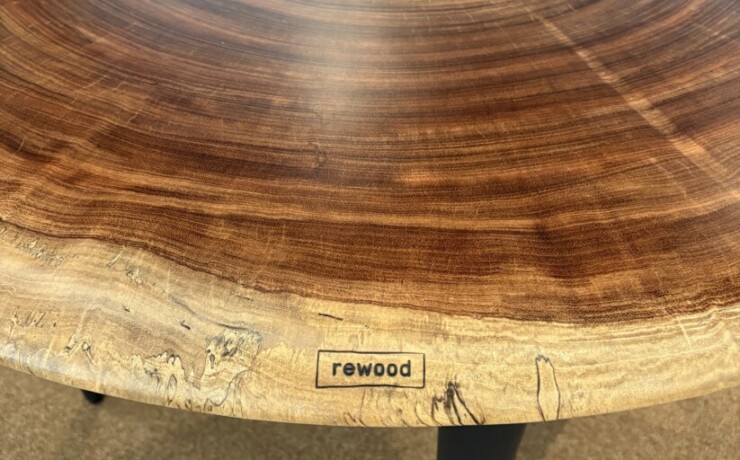 ＃1800 rewood RWエッジ仕上　輪切り　ブビンガ