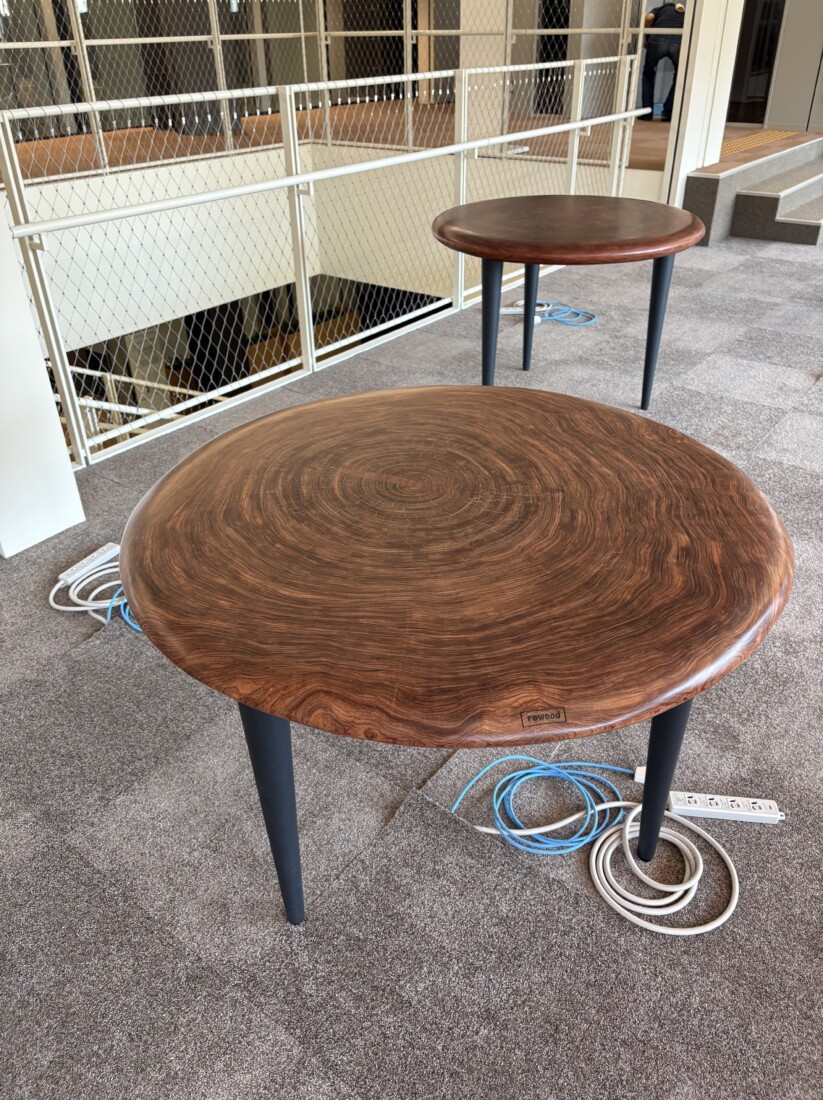 ＃1800 rewood RWエッジ仕上　輪切り　ブビンガ