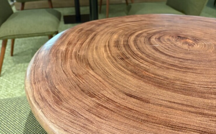 ＃1800 rewood RWエッジ仕上　輪切り　ブビンガ