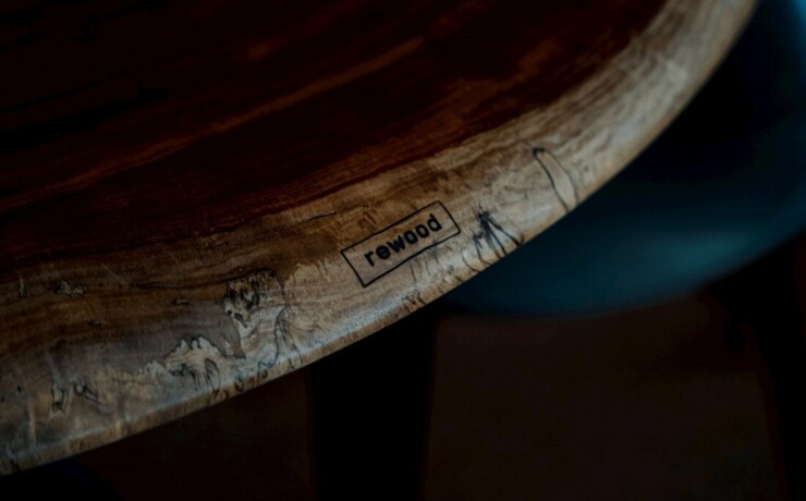 ＃1800 rewood RWエッジ仕上　輪切り　ブビンガ