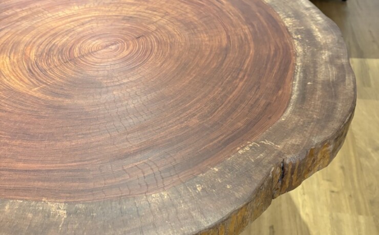 ＃1018 rewood プレミアム ブビンガ輪切